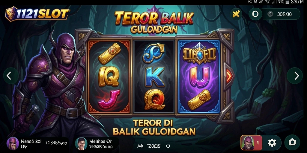 Screenshot dari gameplay 1121SLOT yang menegangkan.