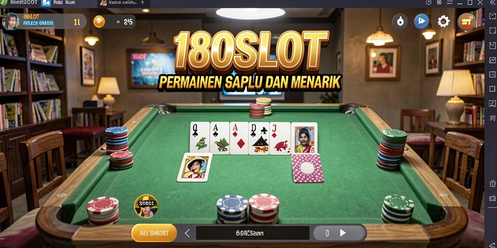 Tampilan gameplay Gaple yang menarik dan interaktif.