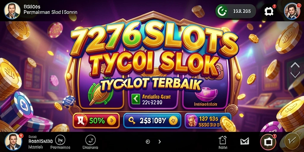 Gameplay menegangkan di dunia kasino dengan mesin slot di 7276SLOTS.
