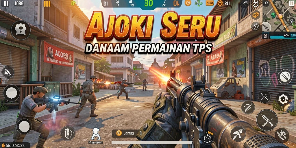 Tampilan menarik dari gameplay AJO89 dalam TPS.
