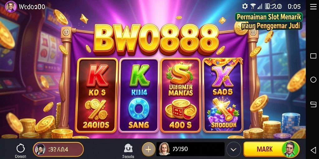 Screenshot BWO888 yang menunjukkan gameplay yang seru dan interaktif.