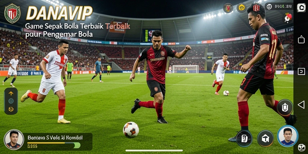 Tampilan gameplay DANAVIP yang seru dan mendebarkan.