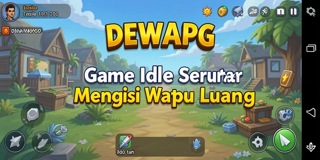Tampilan gameplay DEWAPG yang menarik dan penuh warna.