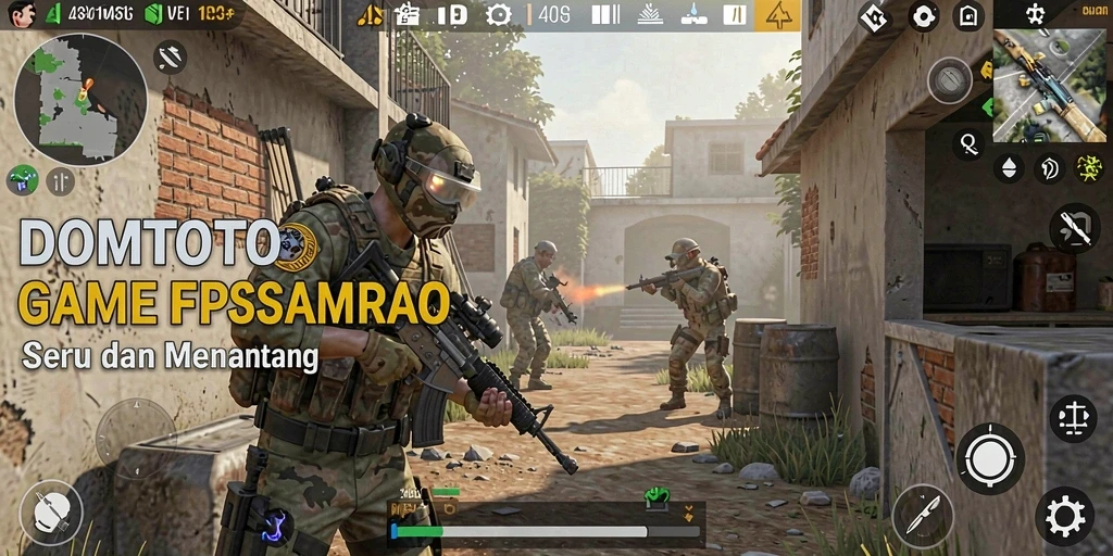 Tangkapan layar gameplay DOMTOTO yang menegangkan dan penuh aksi.
