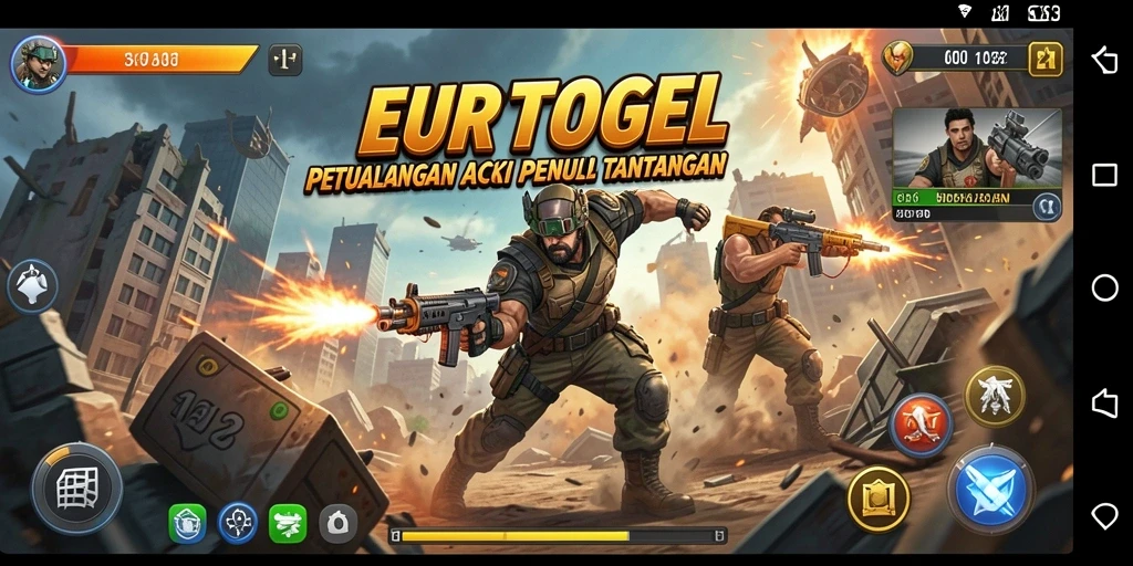 Screenshot gameplay EUROTOGEL menampilkan aksi seru yang memukau.
