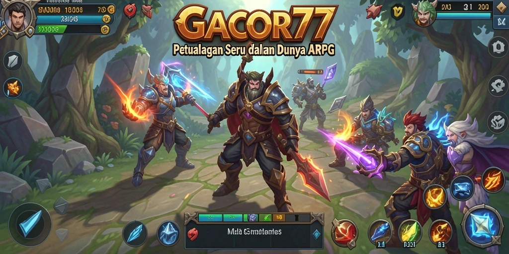 Tampilan gameplay GACOR77 yang menarik dan penuh aksi.