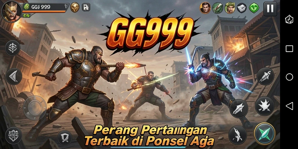 Tampilan gameplay GG999 yang mendebarkan dan memukau.