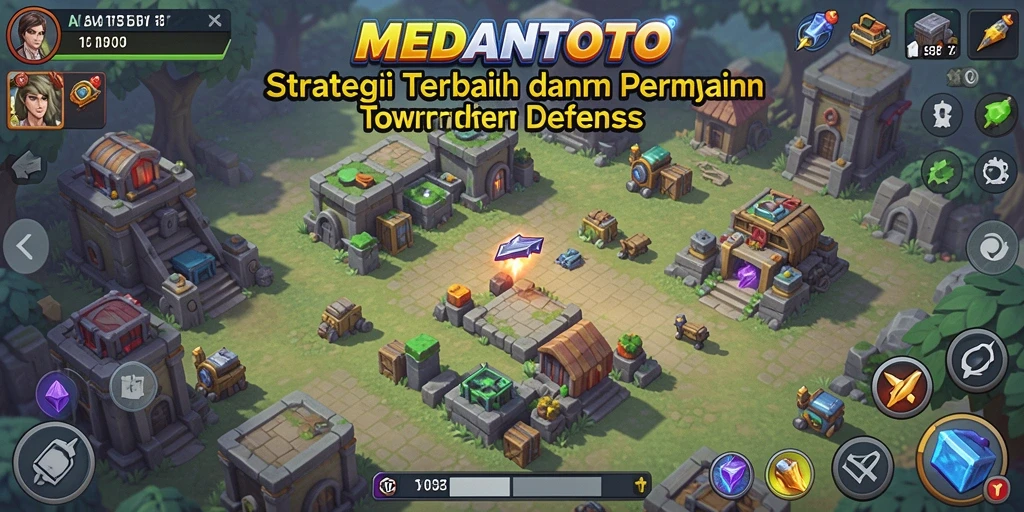 Tampilan menarik dari gameplay Tower Defense MEDANTOTO yang penuh aksi.