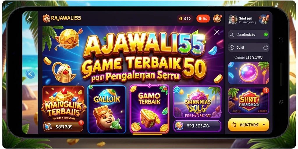 Tampilan gameplay Slot yang mendebarkan dan penuh warna.