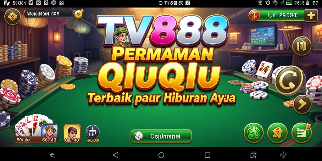 Gameplay QiuQiu yang menarik dalam TV888 dengan antarmuka yang user-friendly.